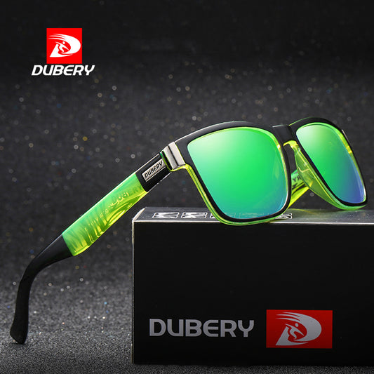 Dubery518 Polarized Plating Sunglasses - Ideal for Sports and Driving