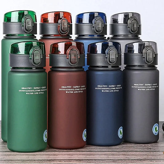 Free Leak Proof Sports Water Bottle - High Quality Portable Tour Hiking Drink Bottles (400ml/560ml)